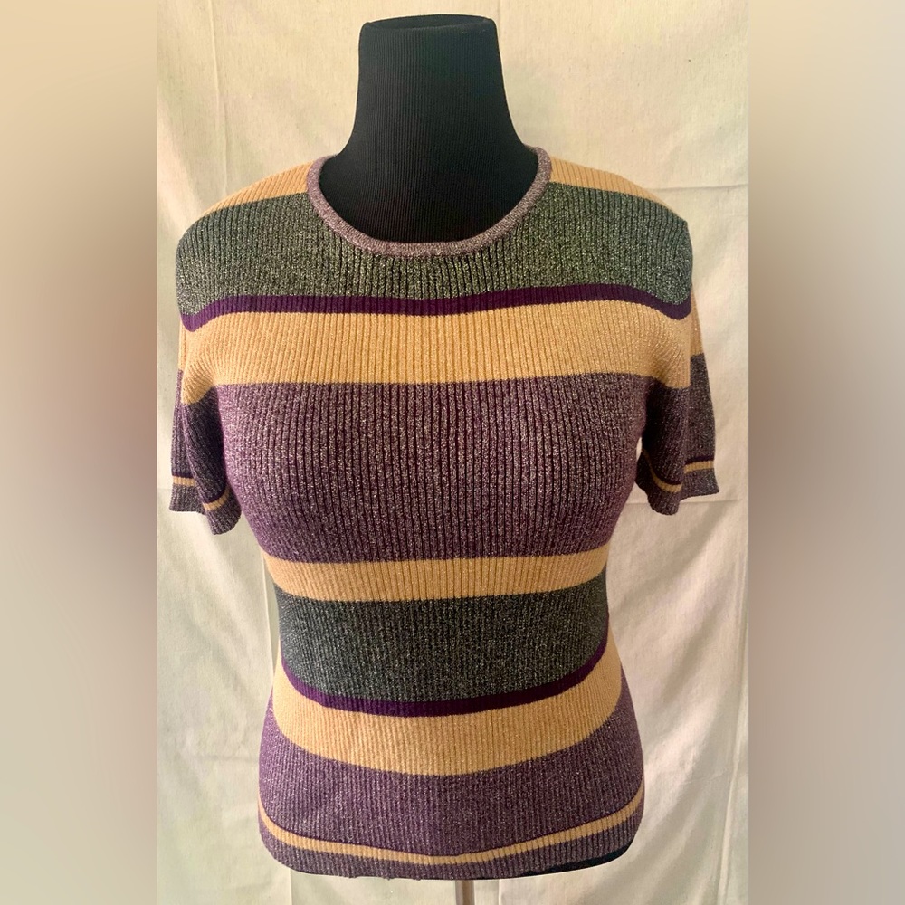 Vintage Kathie Lee short sleeve dazzler